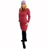 Umstands- und Stillkleid Ladora dunkelrosa 0703