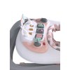Babydan Baby Walker faltbarer Lauflernwagen, mit Spieltablett, rosa