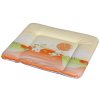 Wickelauflage dreiseitig 85x75 Orange Puppy