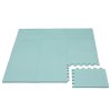 Puzzlespielmatte mit Rand Light Green 92 x 122 cm