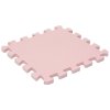Puzzlespielmatte mit Rand Light Pink 92x122 cm