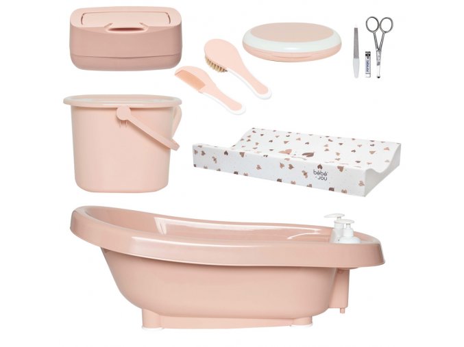Komplett Bébé-jou fürdőtermokészlet de Luxe Fabulous Pale Pink rózsaszín