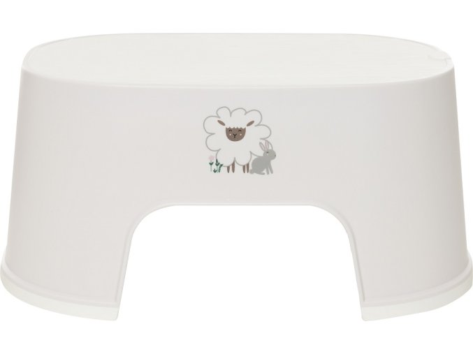 Ovális fürdőszobai fellépő Bébé-Jou Grow Tiny Sheep