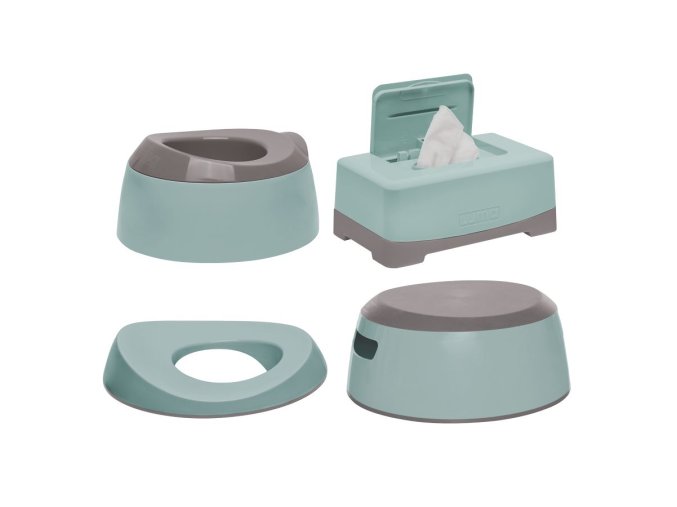 LUMA Toalett tréning szett Ice Blue