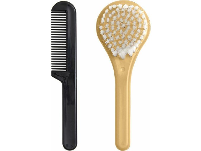 LUMA Fésű és hajkefe - Honey Mustard