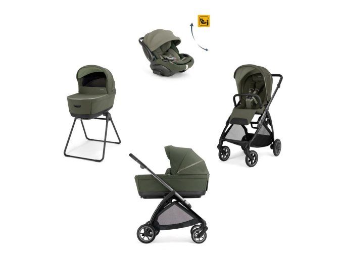 Inglesina Electa Darwin Recline Evo Loft Green babakocsi