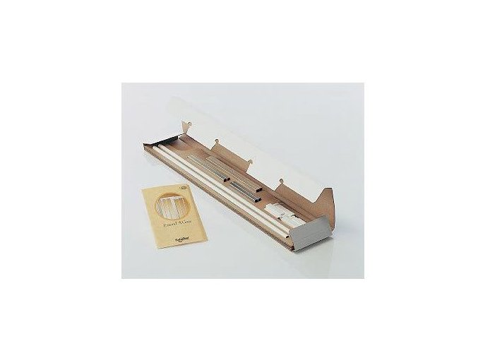 BabyDan Premier fém toldalék fehér, 2 db, 7 cm/db