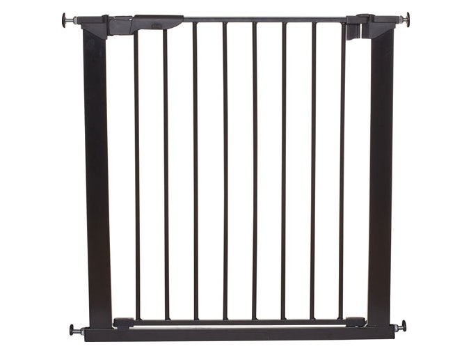 Babydan Premier biztonsági ajtórács 73-80 cm fekete
