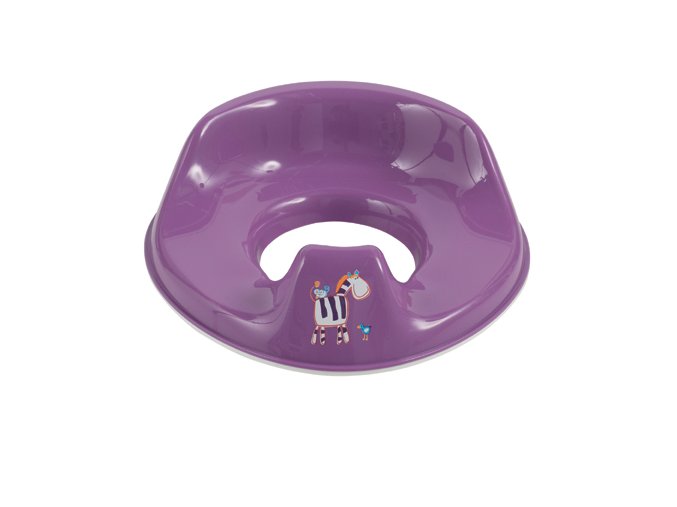 Állítható gyerek WC ülőke Bébé-Jou Ziggy zebra lila