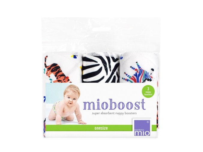 Bambino Mio Mio Boost nedvszívó pelenkabetét, Savanna Stripes 3 db (MB3 SAV)