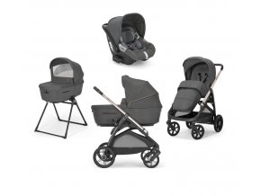 Inglesina Aptica Darwin Recline 4in1 Velvet Grey kombinált babakocsi