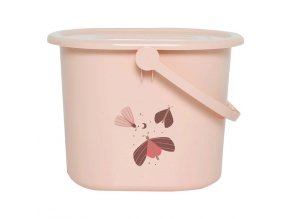 616108 Pelenkatartó vödör fedéllel Bébé-Jou Sweet Butterfly rózsaszín