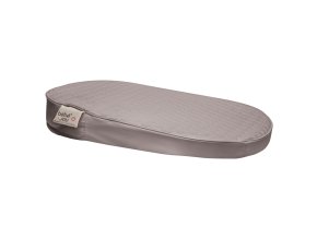 Fűtött steppelt pelenkázólap Quilted Waves hullámok, Chalk Brown