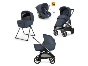 Új Inglesina Aptica Darwin Recline 4in1 Resort Blue kombinált babakocsi