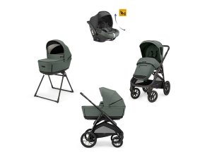 Új Inglesina Aptica XT Darwin Recline 4v1 Taiga Green kombinált babakocsi