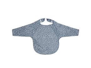 Hosszú ujjú előke Bébé-Jou Leopard Blue