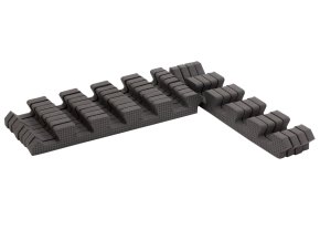 Cool Grey szegélyek habszivacs játszószőnyeghez 90x90cm