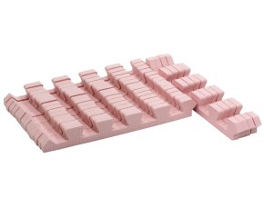 Light Pink szegélyek habszivacs játszószőnyeghez 120x150cm