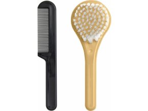 LUMA Fésű és hajkefe - Honey Mustard