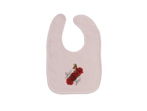 Hugs Factory előke pink dekor Red Rosses