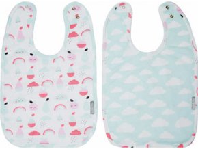 Mintás Előke 2 db  Bébé-Jou Blush Baby 