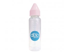 dBb cumisüveg 360 ml, kaucsuk cumi 4+ hónap, pink