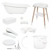 428901 Digitális fürdétö szett Bébé-jou Sense Plus 8 részes White