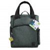 CB TCN Pelenkázó táska és hátizsák Grey/Tropical toucan, tukan mintával