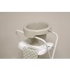 Click fém állvány kádra Bébé-Jou 103 cm Light Oat/Tiny Sheep