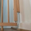 BabyDan Mona magas fa biztonsági rács rögzítőkapcsokkal korláthoz, 74,5-114 cm, m.81cm