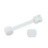 BabyDan Multi Purpose Lock univerzális zár fiókhoz, szekrényajtóhoz, BIO, fehér, 2db