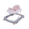 Babydan Baby Walker összecsukható baba járóka, játéktálcával, rózsaszín