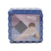 Puzzle habszivacs játszószőnyeg Blue 90x90 cm  Kiállított darab