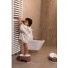 Ovális fürdőszobai fellépő Bébé-Jou Grow Mocha Mousse
