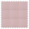 Puzzle habszivacs játszószőnyeg Light Pink 90x90 cm, Kiállított darab