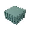 Baby Dan Puzzle habszivacs játszószőnyeg Dusty Green 90x90 cm, m.1,2cm