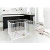 BabyDan Square playpen fehér járóka + matrac
