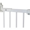 Babydan Flexi Fit fehér fém biztonsági ajtórács 67-105,5 cm, csavaros