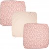 Muszlin pelenka bambuszal 70 × 70 cm 3 drb Bebe-jou Leopard Pink
