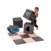 Baby Dan Puzzle habszivacs játszószőnyeg Dusty Grey 90x90 cm