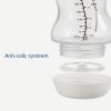 Difrax széles anti-colic S-cumisüveg, zöld, 200 ml