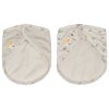 Bandana nyálkendő Bébé-jou Fabulous Wish Grey 2ks