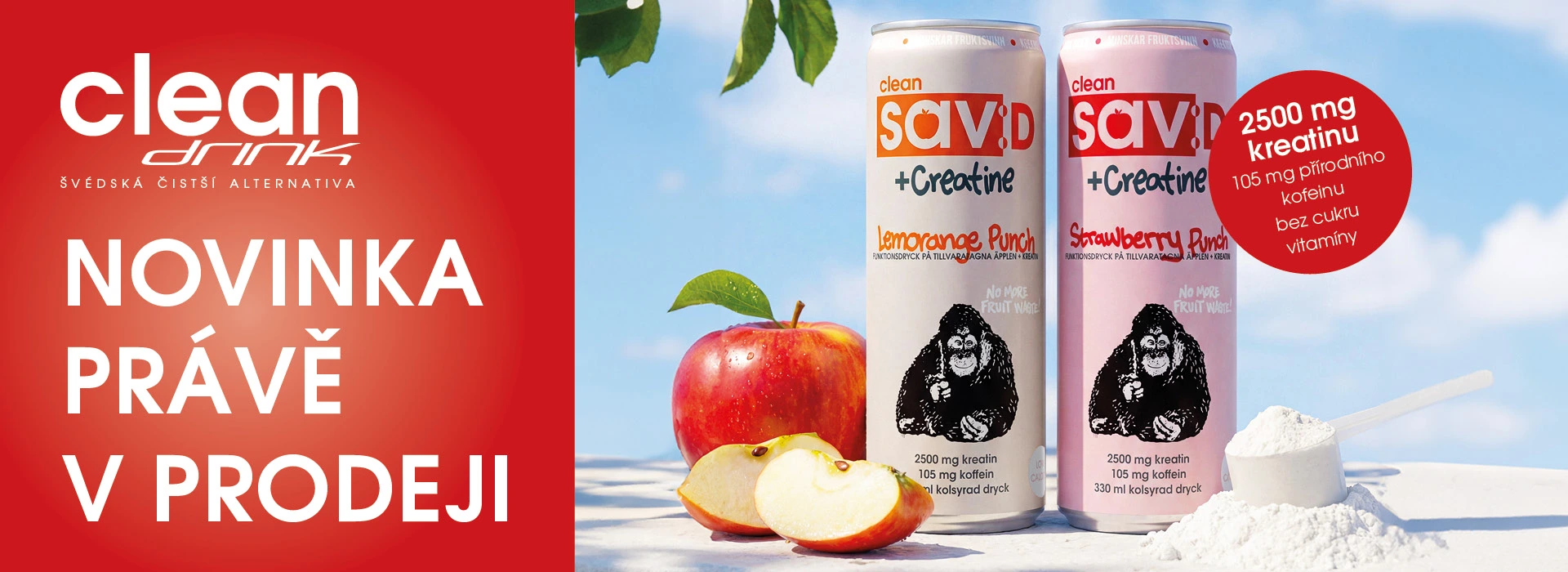 Clean Drink SAVeD +Creatin