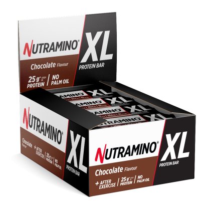 16 x Nutramino Proteinová Tyčinka XL - Čokoláda 74g