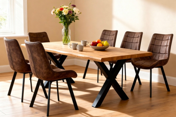 Jak vybrat jídelní set: ideální stůl a židle podle počtu osob, materiálu a stylu