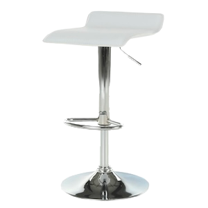 Bílé barové židle