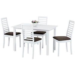 Bílé jídelní sety