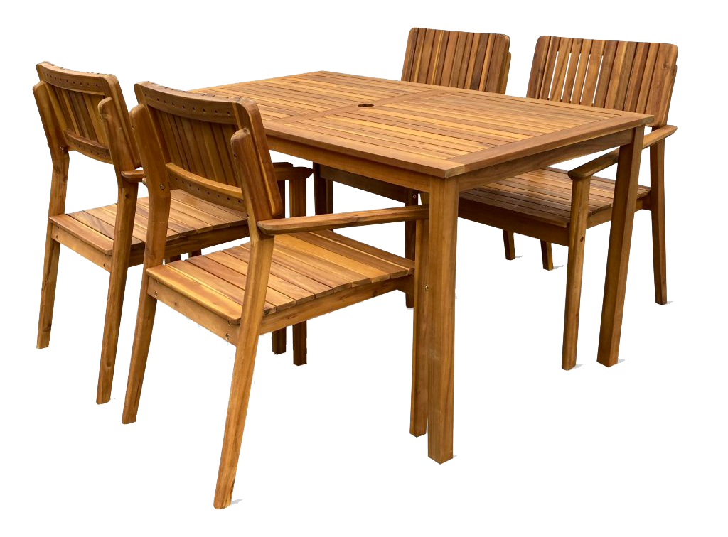 Dřevěné zahradní sestavy