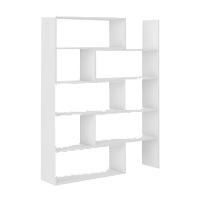 Bílé knihovny a regály