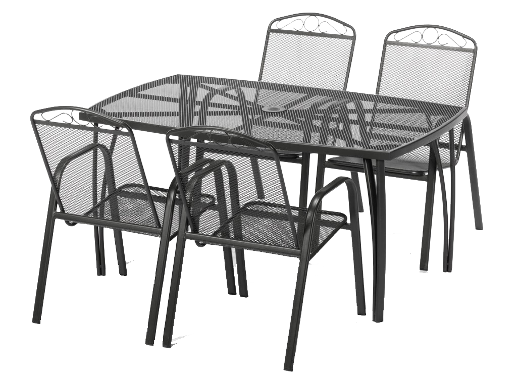 Kovové zahradní sestavy